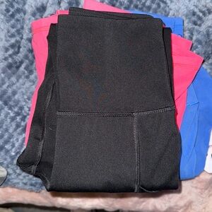 American Eagle Black Leggings With Pockets